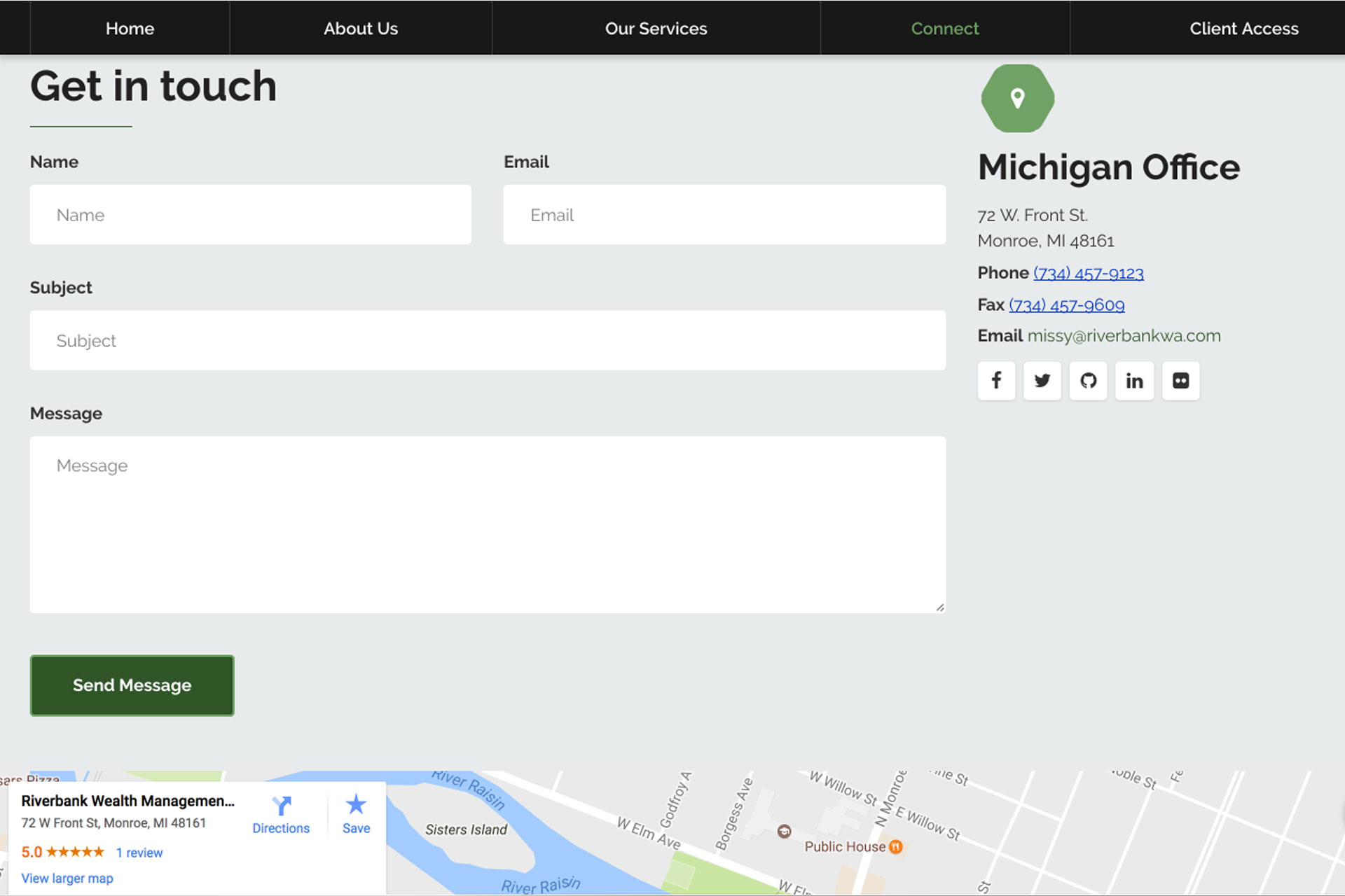 Riverbank Wealth Management - Version A slide 3
