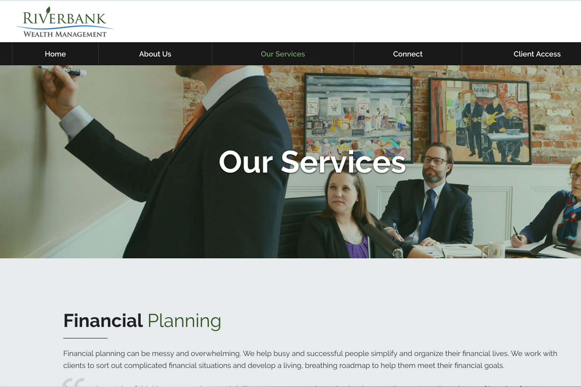 Riverbank Wealth Management - Version A slide 5