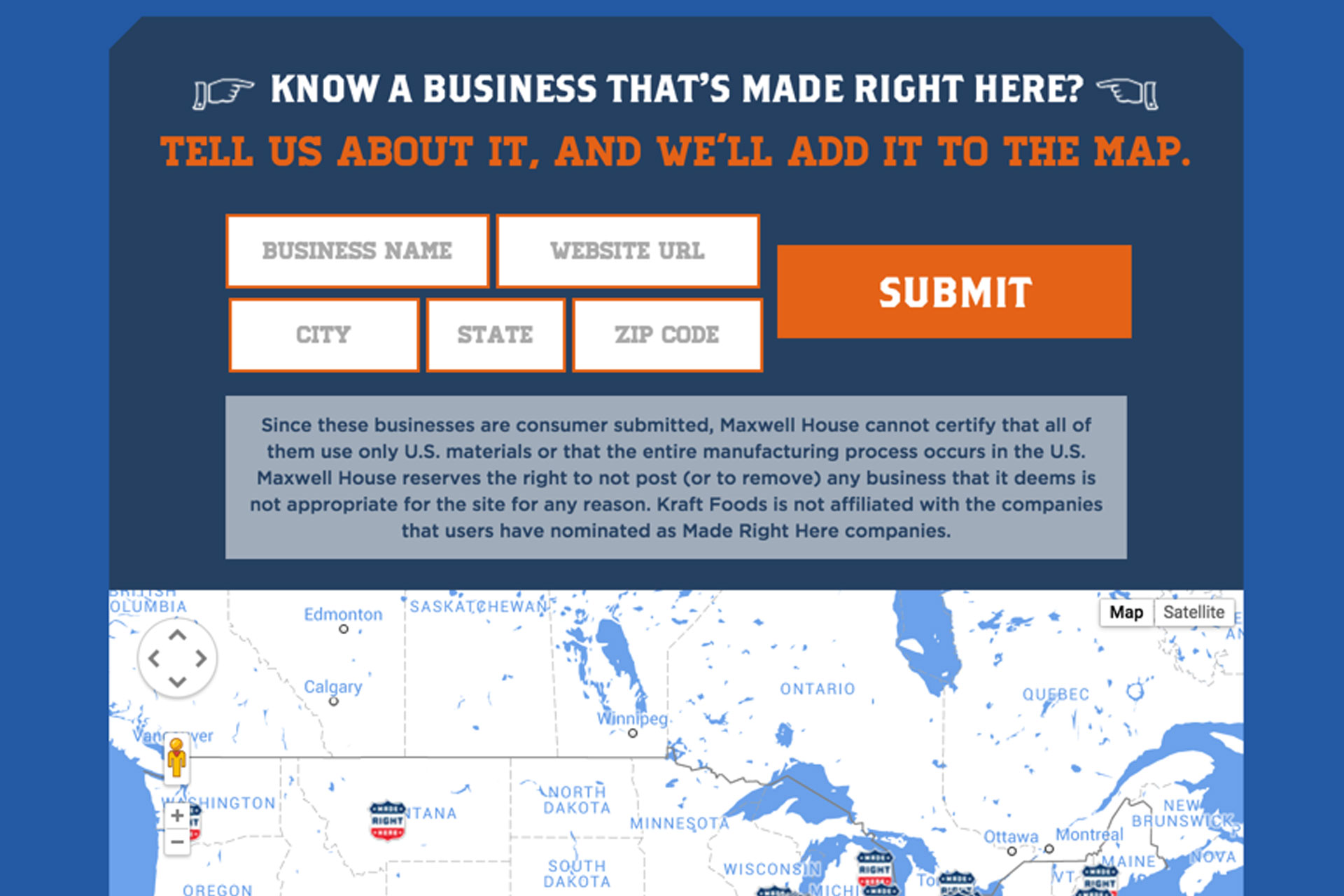 Maxwell House Facebook Application slide 2