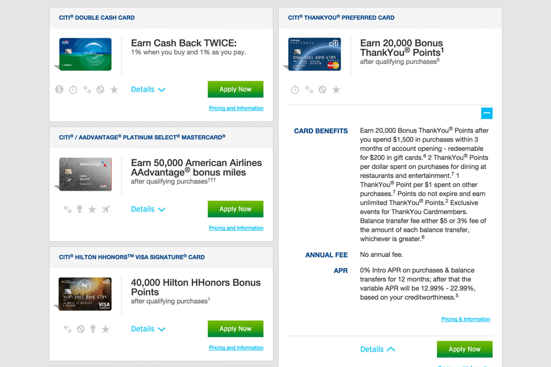 Citibank CitiCards slide 2