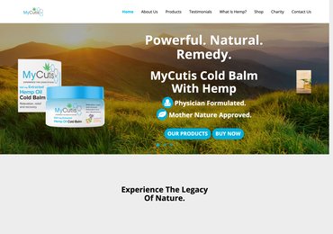 MyCutis hemp CBD bath bomb website