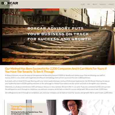 Boxcar project built for LeDuc Creative