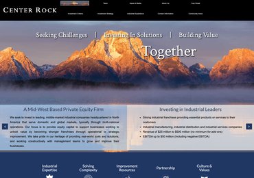 Center Rock Capital Partners website